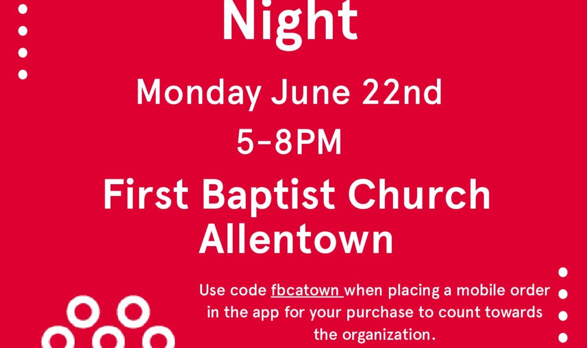 Chick-Fil-A Fundraiser