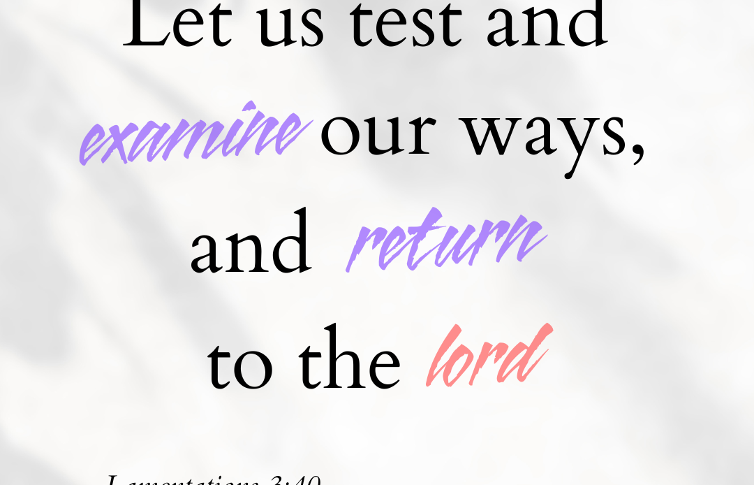 Return To The Lord