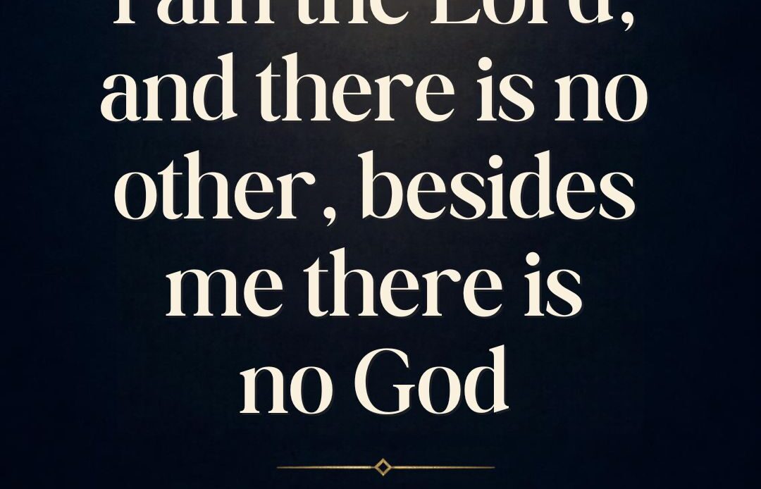 Zephaniah – I AM